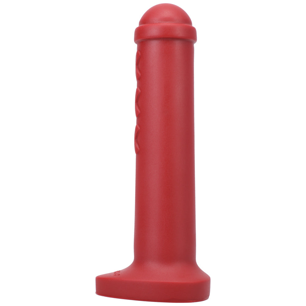 Tantus Amsterdam Junior Dildo - Red - Silicone Dildo for Vulva or Anal Play
