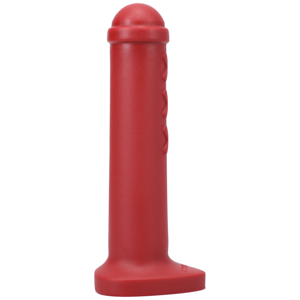 Tantus Amsterdam Junior Dildo - Red - Silicone Dildo for Vulva or Anal Play