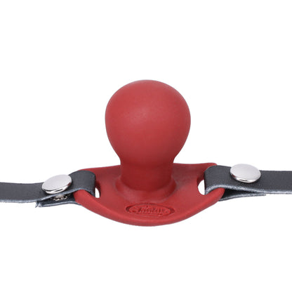 Tantus Beginner Ballgag - Silicone Mouth Gag - Crimson