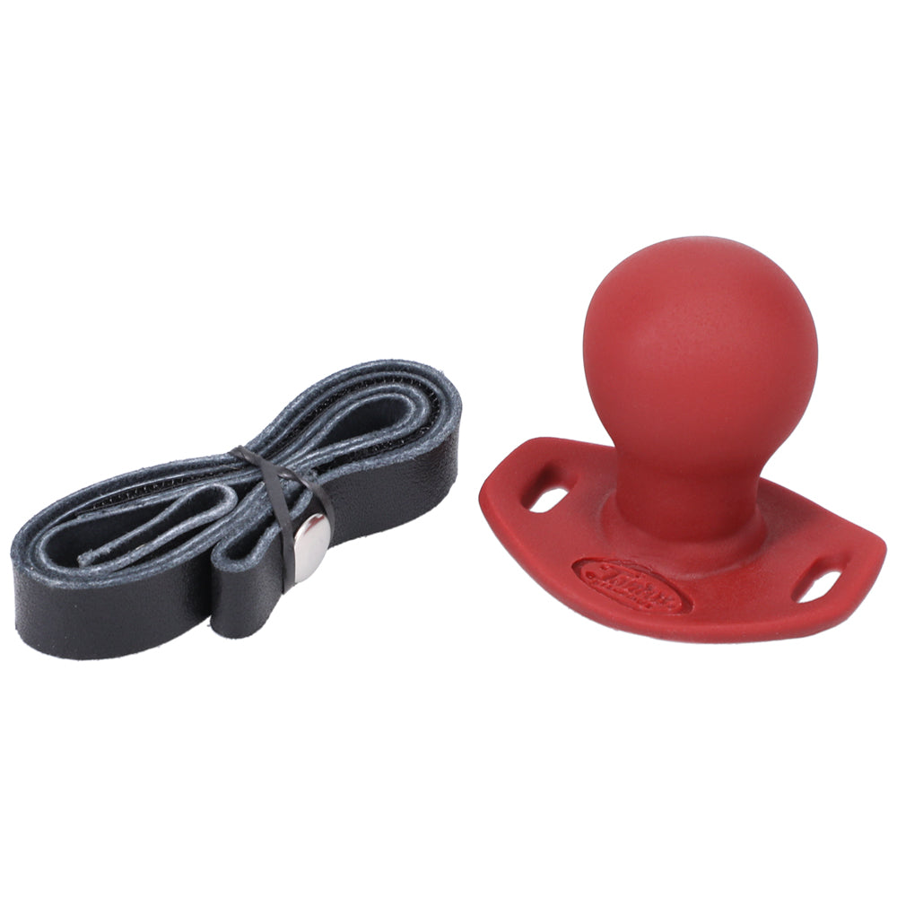 Tantus Beginner Ballgag - Silicone Mouth Gag - Crimson