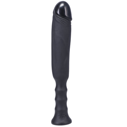 Tantus Anaconda Ergonomic Handle Dildo – Black – 7" Insertable Length