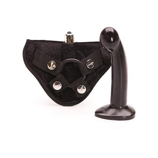 Tantus Sport Vibrating Dildo Kit – G-Spot & Prostate Stimulation – Black