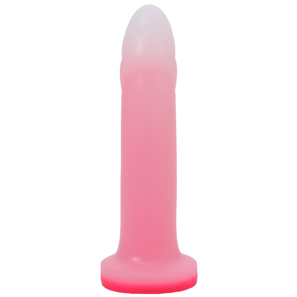 Tantus Flurry O2 Dual Density G-Spot Dildo – Rose Quartz