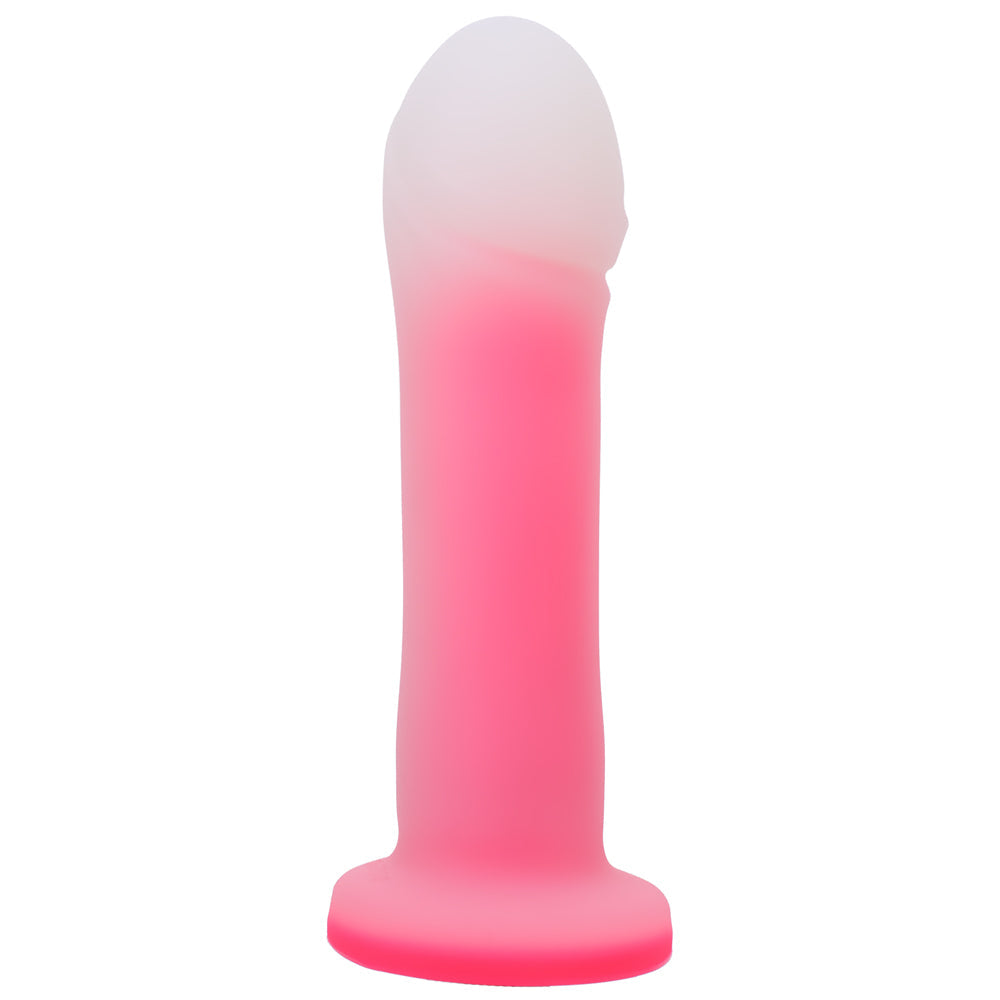 Tantus Duchess O2 Dual Density Vibrating Dildo – Rose Quartz