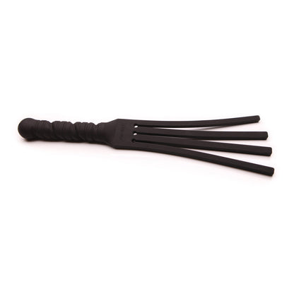 Tantus Tawse It Dildo Paddle Whip - Black Silicone