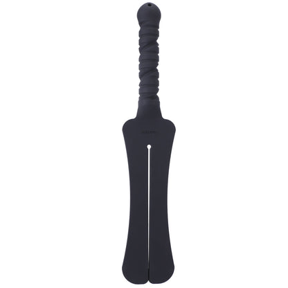 Tantus Trip 2 Tawse Dildo Paddle Whip – Black