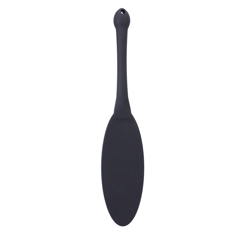 Tantus Gen Silicone Paddle - Black - Versatile Impact Tool