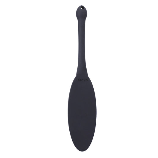 Tantus Gen Silicone Paddle - Black - Versatile Impact Tool