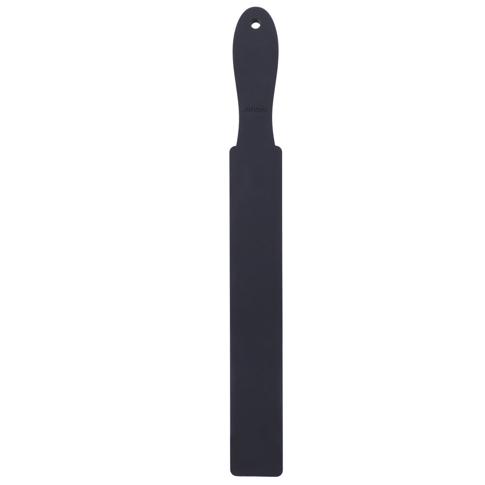 Tantus Snap Strap Paddle – Flexible Silicone Paddle in Black
