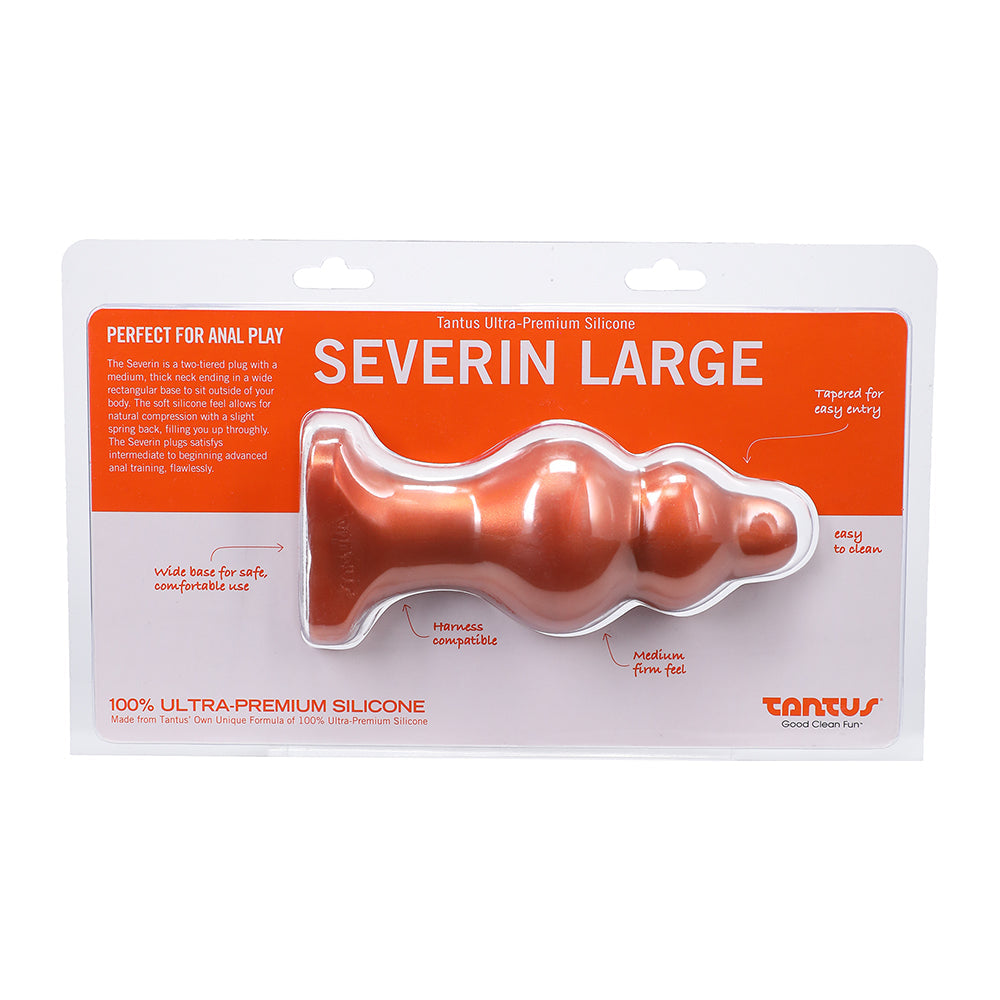 Tantus Severin Large Super Soft Anal Plug – Copper