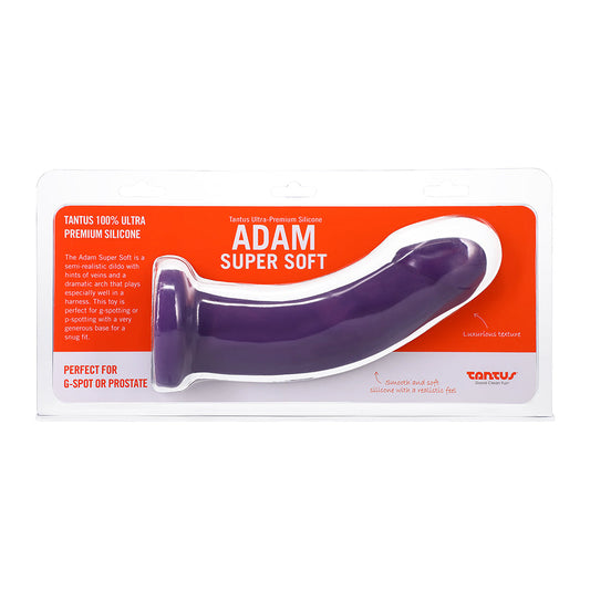 Tantus Adam Super Soft Semi-Realistic Dildo – Amethyst