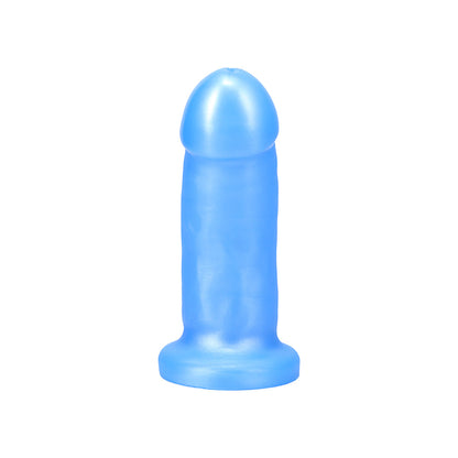 Tantus They/Them Super Soft Dildo – Azure – Flexible Silicone Design