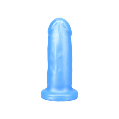 Tantus They/Them Super Soft Dildo – Azure – Flexible Silicone Design