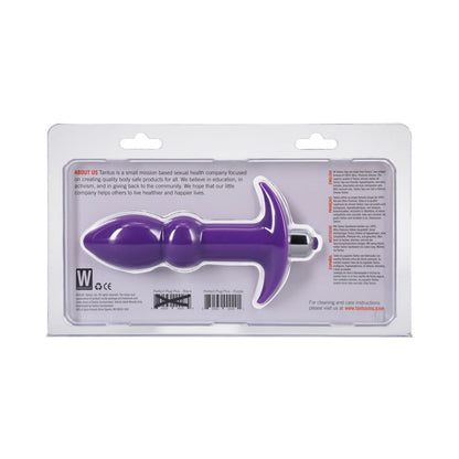 Tantus Perfect Plug Plus Vibrating Anal Plug – Lilac