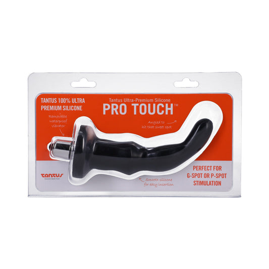 Tantus ProTouch Vibrating G-Spot and Prostate Massager – Black