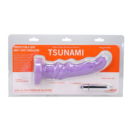 Tantus Tsunami Vibrating G-Spot Toy – Lavender