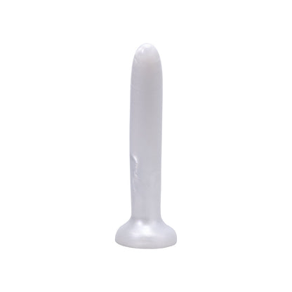 Tantus Leisure Vibrating Dildo – Waterproof Silicone – White