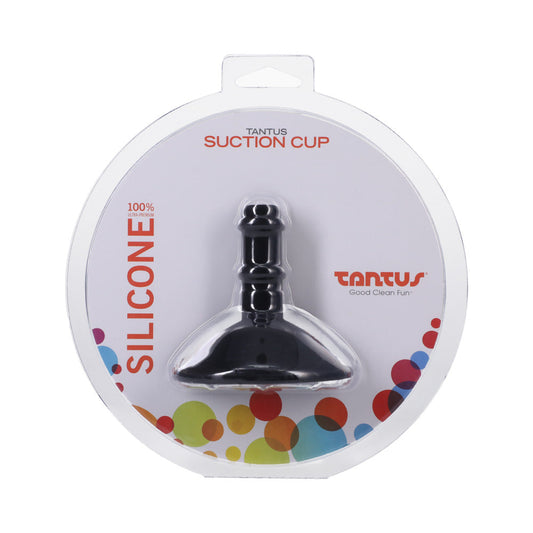 Tantus Suction Cup Attachment - Black - Compatible with Tantus Toys