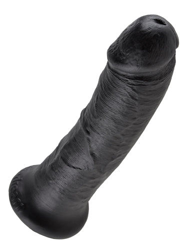 King Cock 8-Inch Dildo - Realistic Black