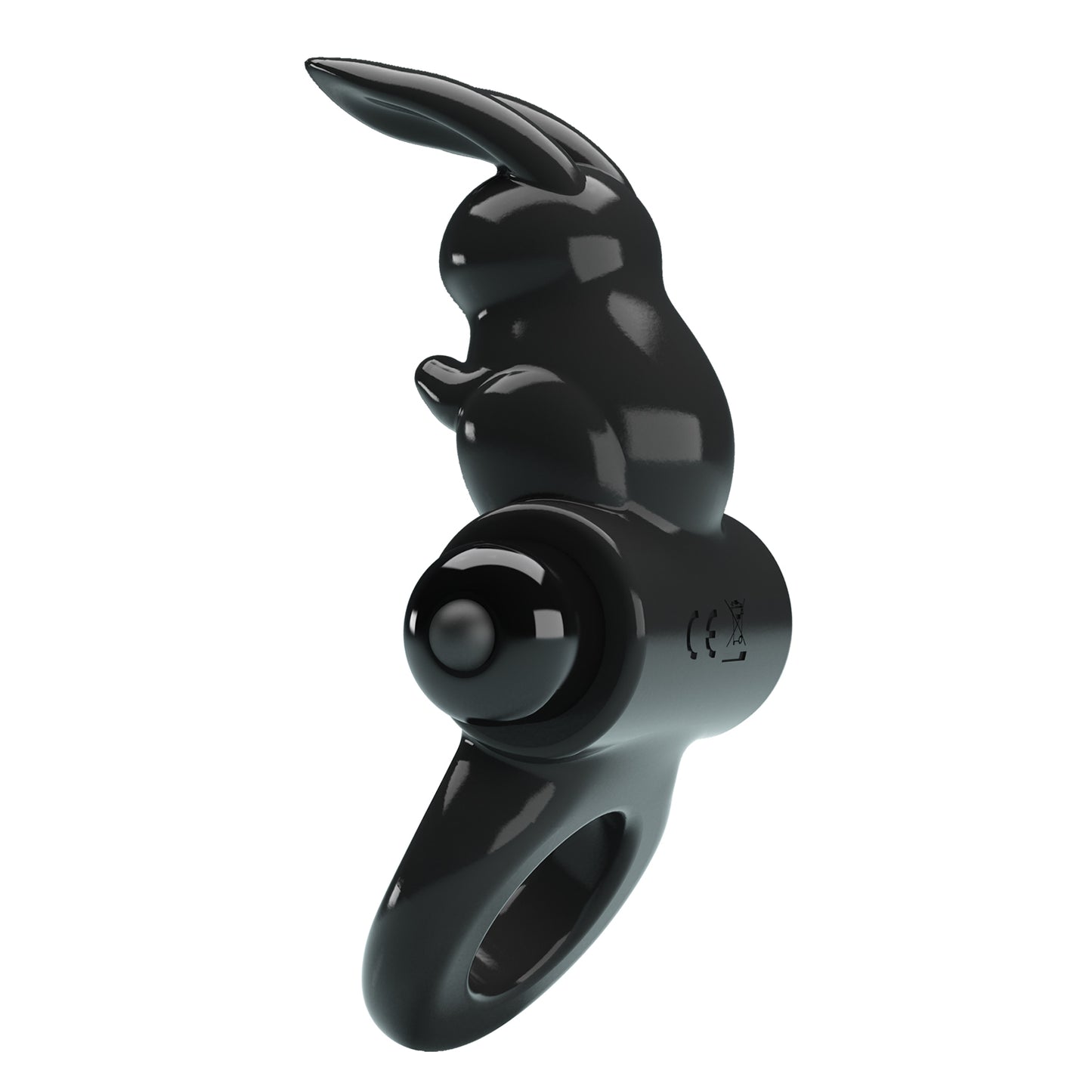 Pretty Love Exciting Ring - Black - Vibrating Penis Ring with 10 Vibration Settings
