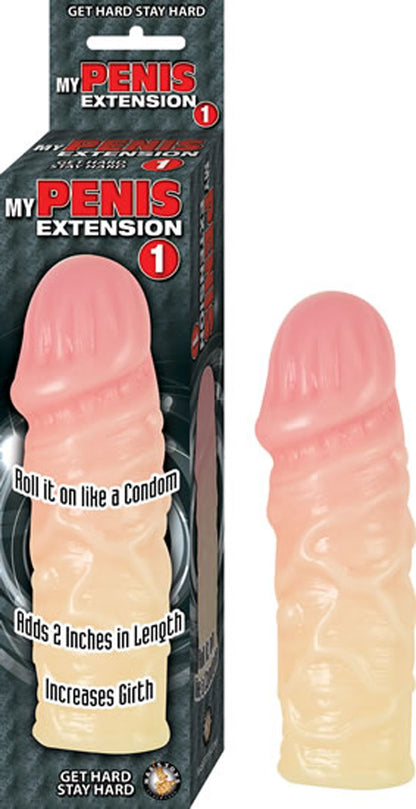 Nasstoys My Penis Extension 1 - Flesh - 2 Inch Length Addition