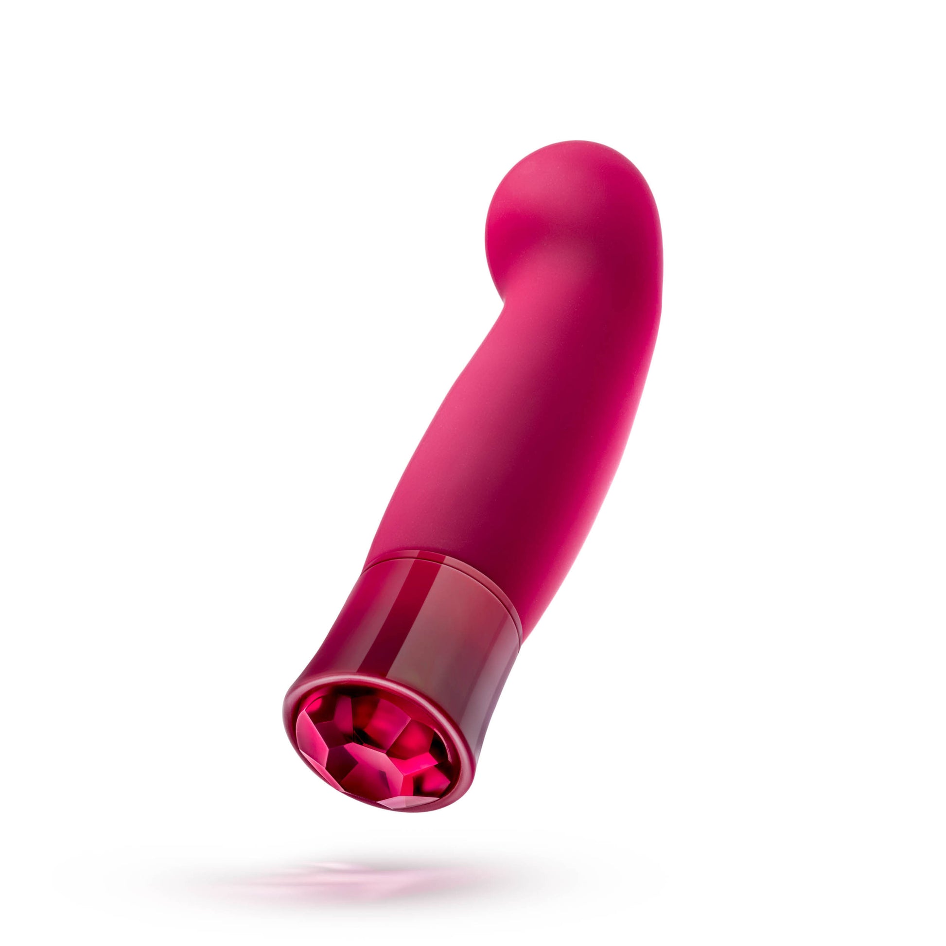 Oh My Gem Classy Garnet Vibrator with 10 Vibrating Functions - Fuchsia