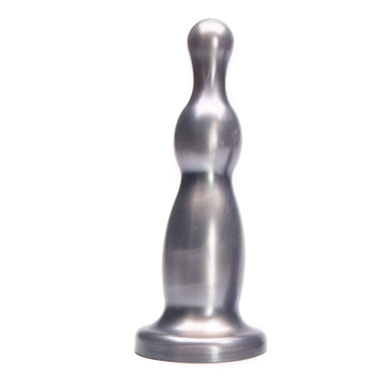 Tantus Planet Dildo NPC - Silver Silicone Dildo