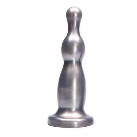 Tantus Planet Dildo NPC - Silver Silicone Dildo