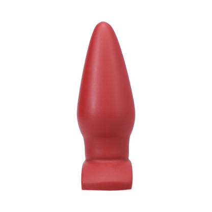 Tantus Ringo Anal Plug – Traditional Style, Smooth Surface, Red
