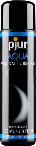 Pjur Aqua Water-Based Personal Lubricant 100ml – Odorless and Tasteless