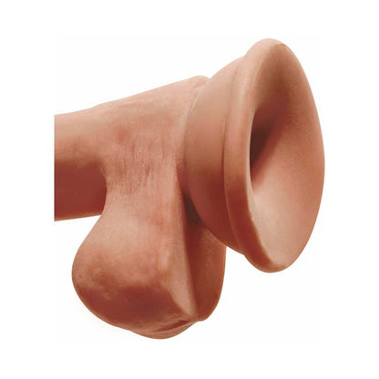 Pipedream King Cock Plus 6.5 in. Triple Density Cock with Balls – Tan