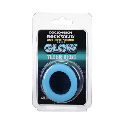 Rock Solid Sila-Flex Glow-in-the-Dark C-Ring – Blue