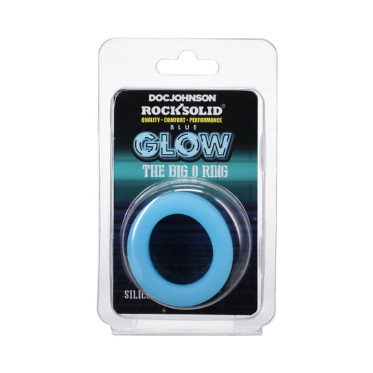 Rock Solid Sila-Flex Glow-in-the-Dark C-Ring – Blue