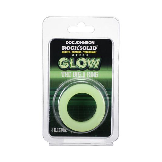 Rock Solid Sila-Flex Glow-in-the-Dark Big O C-Ring – Green
