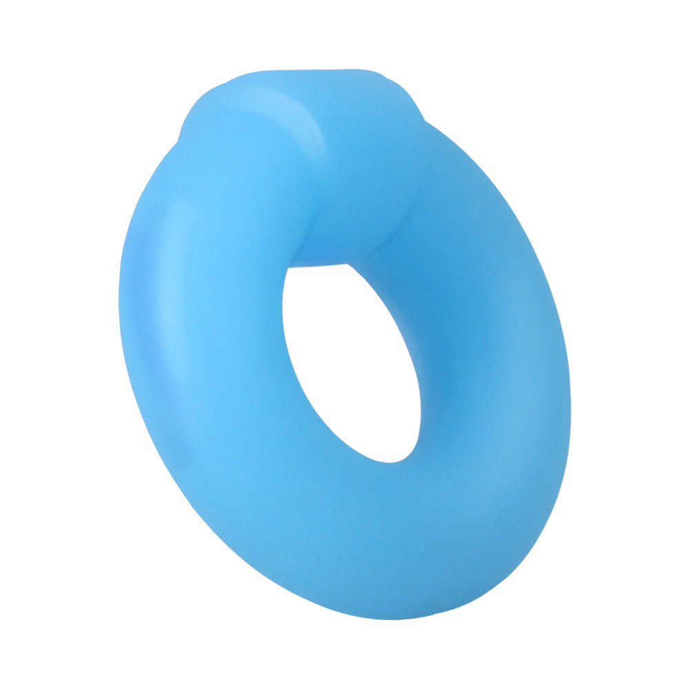 Rock Solid Sila-Flex Glow-in-the-Dark Mega Ring – Blue