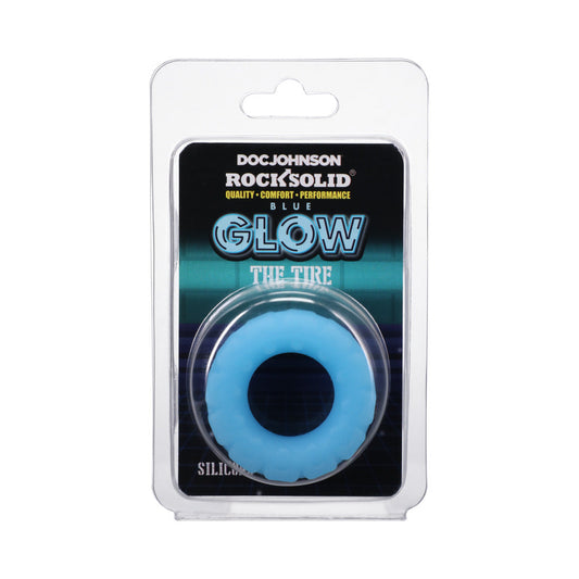 Rock Solid Sila-Flex Glow-in-the-Dark Tire C-Ring – Blue