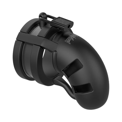 Shots ManCage Model 18 Adjustable Cock Cage with Silicone Ballsplitter – Black