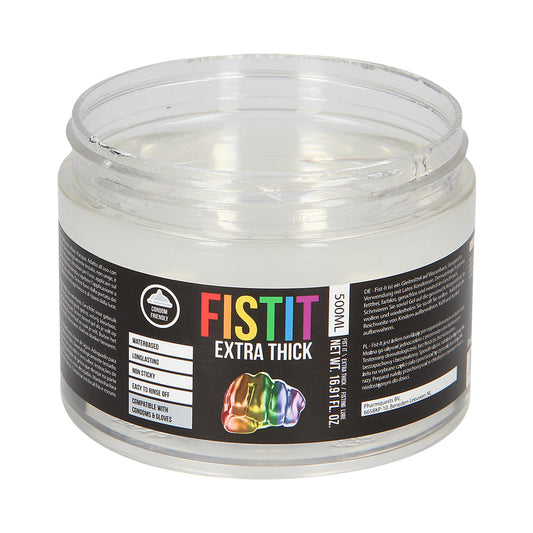 Fist It Extra Thick Water-Based Fisting Lube Rainbow Edition – Clear