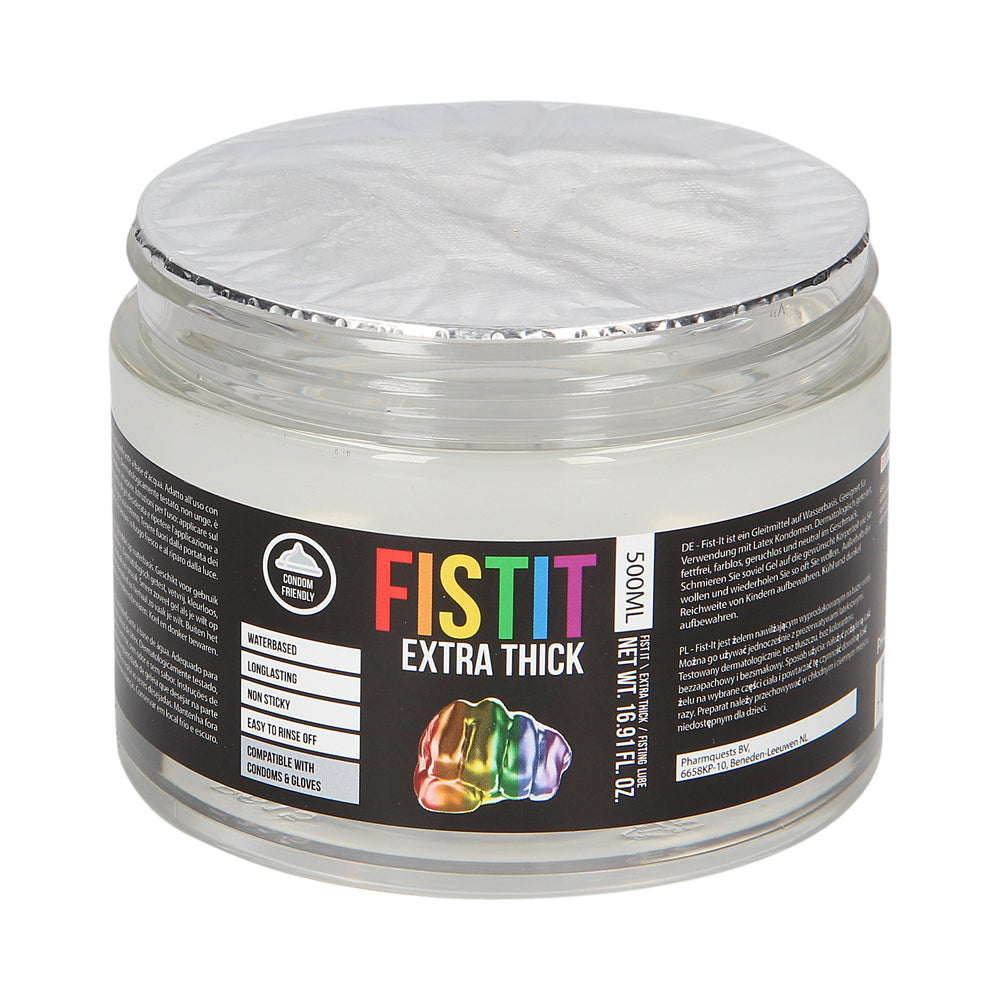 Fist It Extra Thick Water-Based Fisting Lube Rainbow Edition – Clear