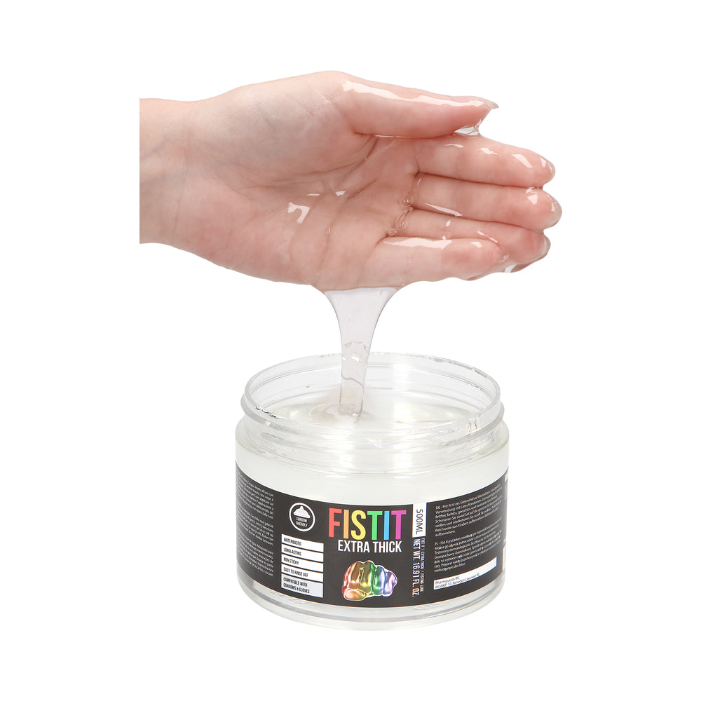 Fist It Extra Thick Water-Based Fisting Lube Rainbow Edition – Clear