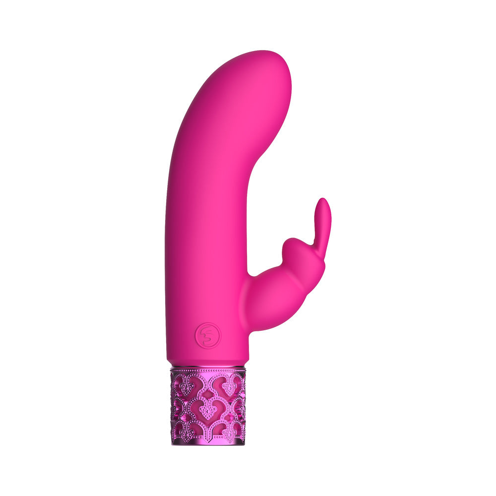 Royal Gems Dazzling Miniature Rabbit Vibrator – Pink
