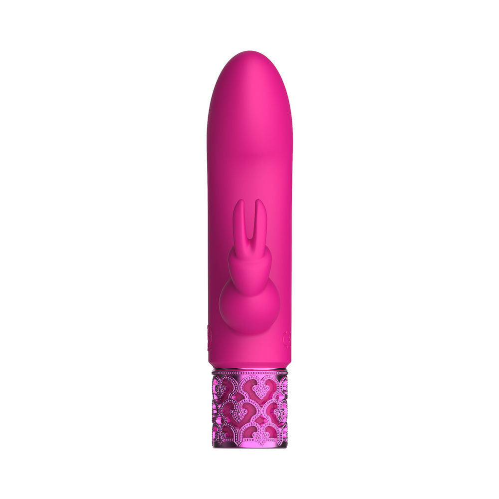 Royal Gems Dazzling Miniature Rabbit Vibrator – Pink