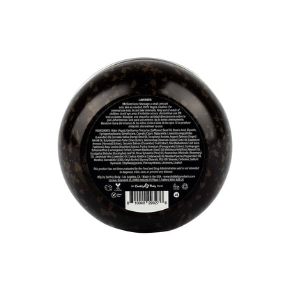 Earthly Body CBD Cream Lavender – Intensive Cream with 600 mg CBD – White