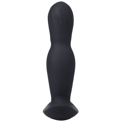 Doc Johnson A-Play EXPANDER Rechargeable Silicone Anal Plug with Remote – Black
