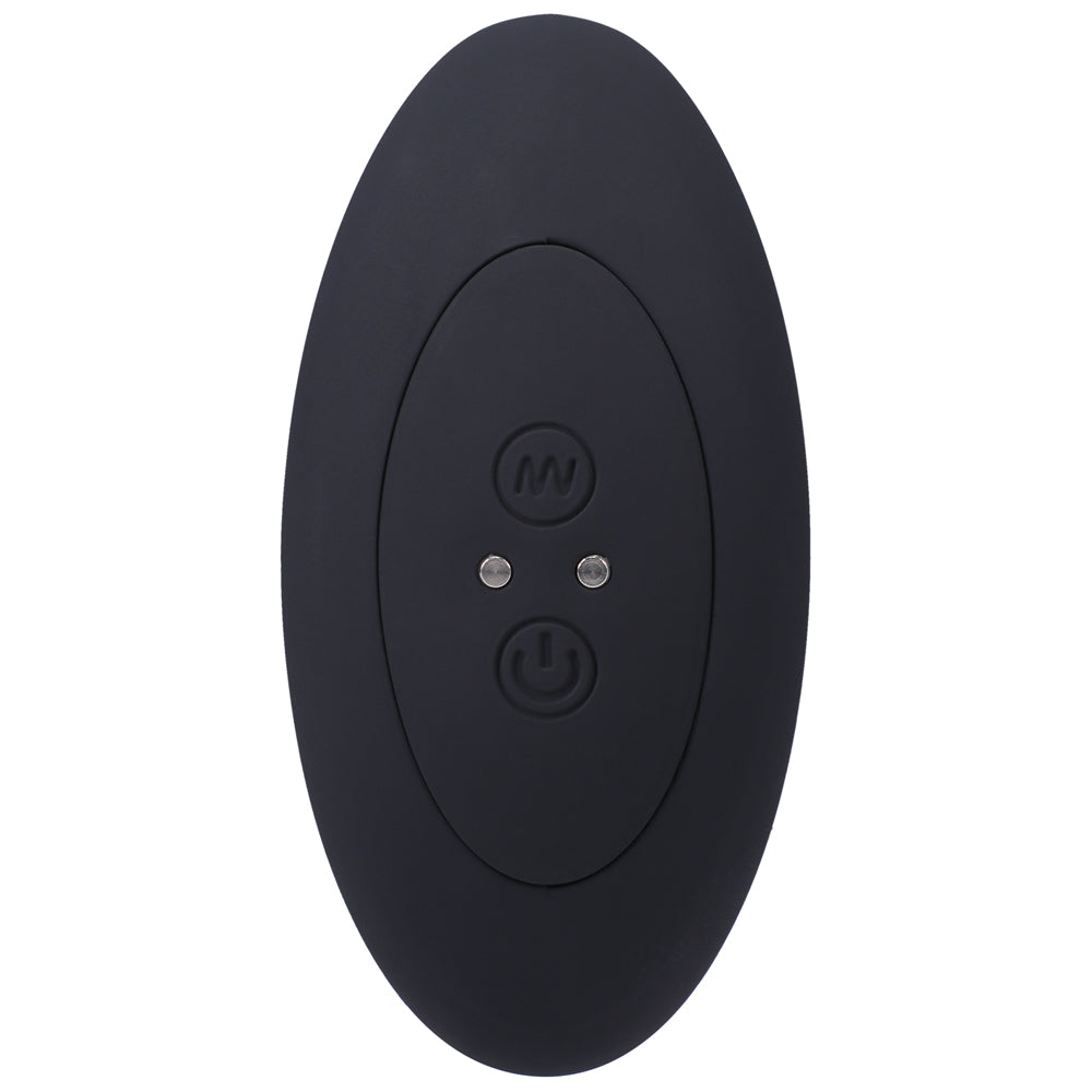Doc Johnson A-Play EXPANDER Rechargeable Silicone Anal Plug with Remote – Black