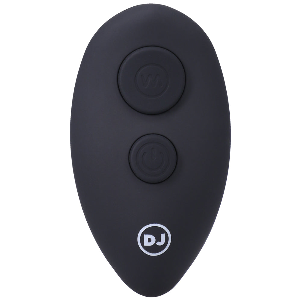 Doc Johnson A-Play EXPANDER Rechargeable Silicone Anal Plug with Remote – Black