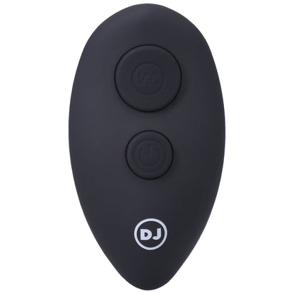 Doc Johnson A-Play EXPANDER Rechargeable Silicone Anal Plug with Remote – Black