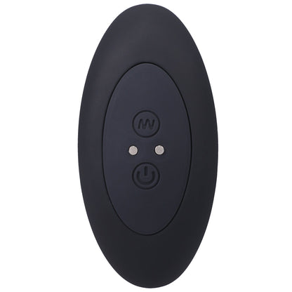 Doc Johnson A-Play BEADED VIBE Rechargeable Silicone Anal Plug with Remote - Black