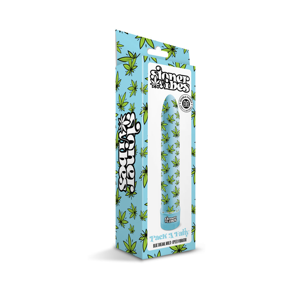 Stoner Vibes Pack A Fatty Vibrator – Blue – Multi-Speed