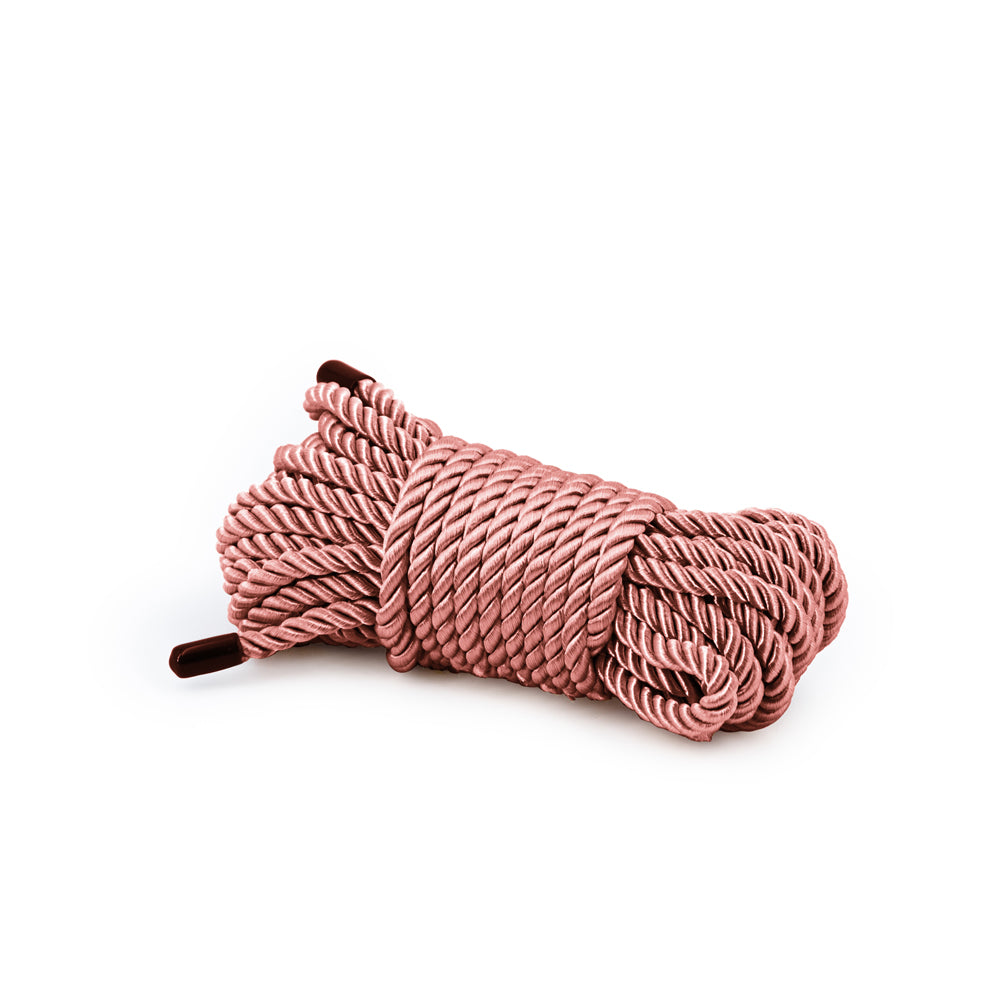 NS Novelties Bondage Couture Rope 25 ft. Rose Gold